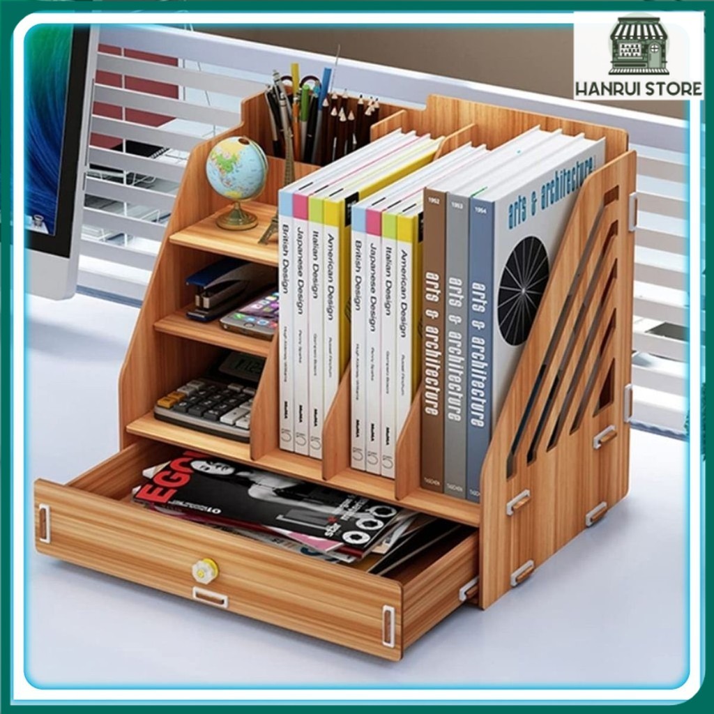 Kệ Sắp Xếp Bàn Làm Việc DIY 29,2 cm Japandi Edit Elegant Home