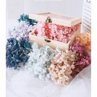 Hoa cẩm tú cầu khô loại 1 trang trí nến/thiệp/craftbook handmade t.craft house