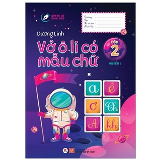 Sách - Luyện Nét Chữ Rèn Nết Người - Vở Ô Li Có Mẫu Chữ - Lớp 2 - Quyển 1 (Tái Bản 2020)