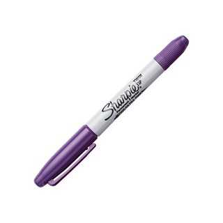 Bút lông dầu sharpie twin tip 1799117 - tím - flexoffice