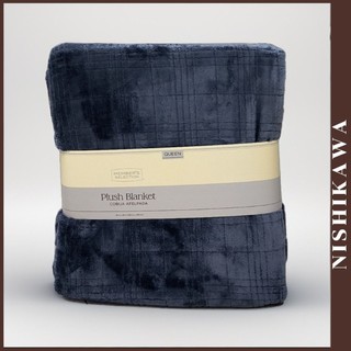 Chăn lông plush blanket mỹ 228x228cm, 1.6kg nishikawajp