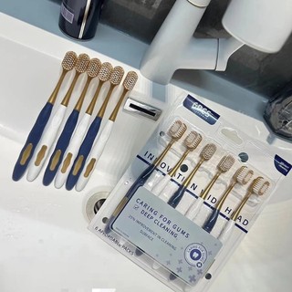 Vỉ 6 Bàn Chải Đánh Răng CHOCOIKES Lông Mềm Siêu êm