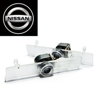 2 Chiếc Dành Cho Xe Nissan Altima Armada Maxima Titan Quest Cửa Máy Chiếu Đèn Chào Mừng Logo Đèn Cửa Ô Tô Thay Thế Lắp Ráp Led Lịch Sự Bước Đèn 3W HD