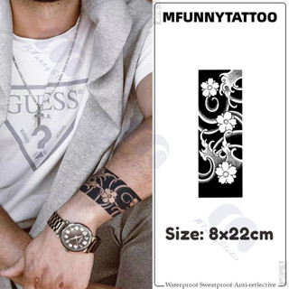  【MF Magic Tattoo Hình Xăm Tạm Thời 15 Ngày Vòng Tay Nhật Cổ Cá Chép Kéo Dài 