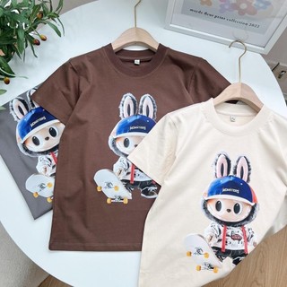  Áo thun baby tee LaBuBu LƯỚT VÁN màu basic dễ thương chất cotton 2 chiều co giãn áo phông form vừa người có size 