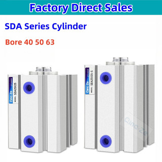 Hàng sẵn có SDA Xi lanh khí nén Nhôm khí nén Hành động đôi lỗ khoan 40 50 40x25 40x50 Stroke 5 10 15 20 25 30 35 40 45 50 60 70 80mm