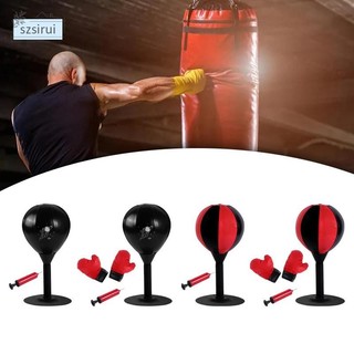 Máy Tính Để Bàn Đấm Túi Đấm Đấm Bốc Bóng Sparring Nhà Tập Gym Muay Thái Thể Thao Hút Tập Thể Dục Mma Bóng Tốc Độ Hạng Nặng