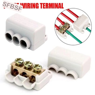 Sfbsf Loại T Dây Thiết Bị Đầu Cuối Điện Chung Kết Nối Bộ Chia Dây Kết Nối Cáp Điện Hộp Nối Khóa Nhanh Uốn Khối