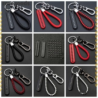 Móc Chìa Khóa Xe Hơi/ Túi Xách/ Chìa Khóa Bằng Da Bện Thời Trang DIY