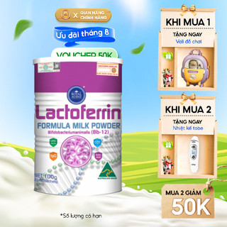 SHOPEE TRỢ GIÁ - Sữa Bột Hoàng Gia Úc Lactoferrin Formula Milk BB-12 ROYAL AUSNZ Tăng Cường Hệ Miễn Dịch Cho Trẻ  100g