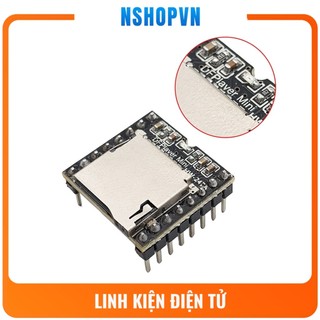Mạch Phát Âm Thanh MP3 Kết Hợp Amply DFPlayer Mini
