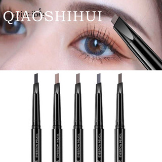 Bút kẻ lông mày hai đầu 5 màu tùy chọn thiết kế xoay tự động chống thấm nước và mồ hôi 