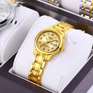 Đồng hồ nữ thương hiệu Thụy Sĩ mới Đồng hồ đeo tay thạch anh tự động Đồng hồ nữ kim cương giả chống thấm nước siêu mỏng