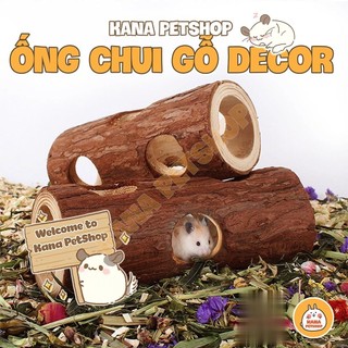 Ống chui cho hamster 🐹freeship🐹 ống đồ chơi cho hamster bằng gỗ thông