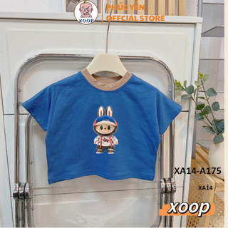 Đồ mặc nhà Áo phông cánh dơi XOOP cotton xược in labubu baby cho bé (10-25kg) XA14E Shop Phúc Yến,Đồ bộ