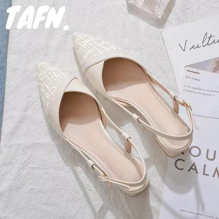 TAFN Giày Cao Gót GIÀY SANDAL nữ Thời Trang Đẳng cấp Điệu đà Tinh tế Đẹp mắt FGL2470C82 36Z240905