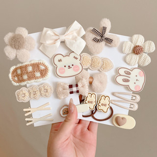  Bộ kẹp tóc sang trọng đẹp dành cho nữ Bộ kẹp tóc sang trọng nơ hoa thời trang 