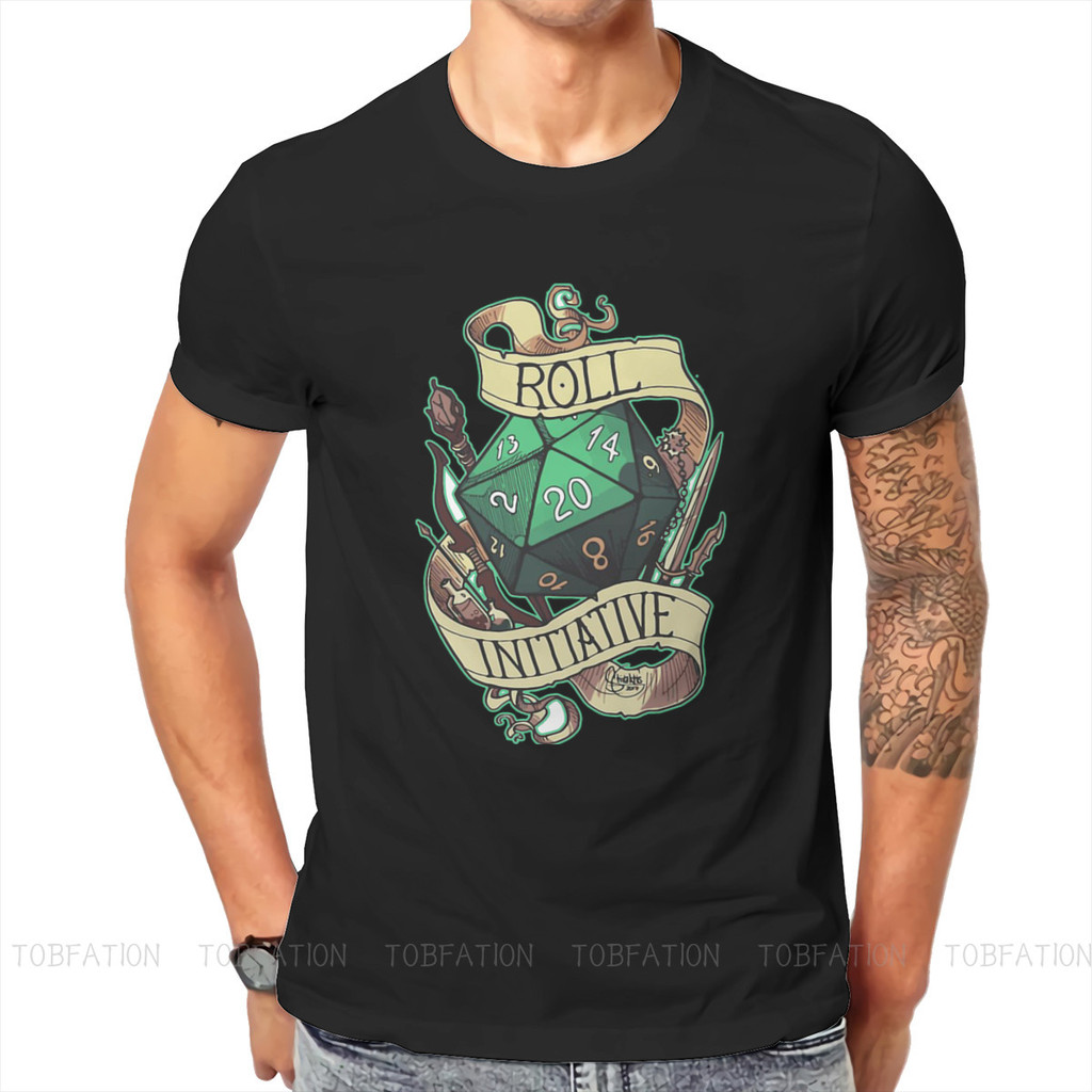 Best Roll Ever Áo Thun Nam DnD Game Camisetas Phong Cách Áo Homme In Rời