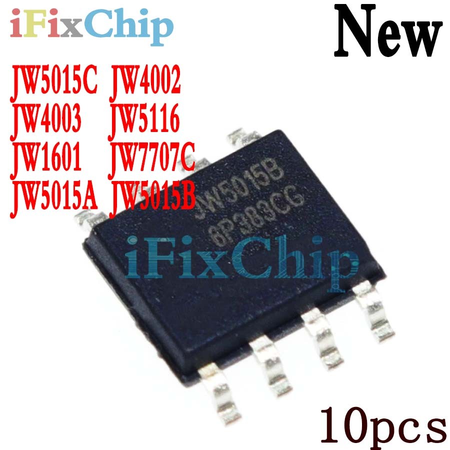 10 Chiếc Thương Hiệu Mới JW4002 JW4003 JW5116 JW1601 JW7707C JW5015A JW5015B JW5015C sop-8