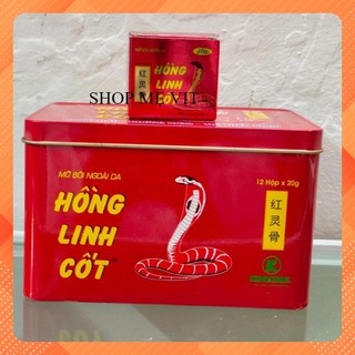 Cao xoa Hồng Linh Cốt (Hộp 12 lọ x 20g)