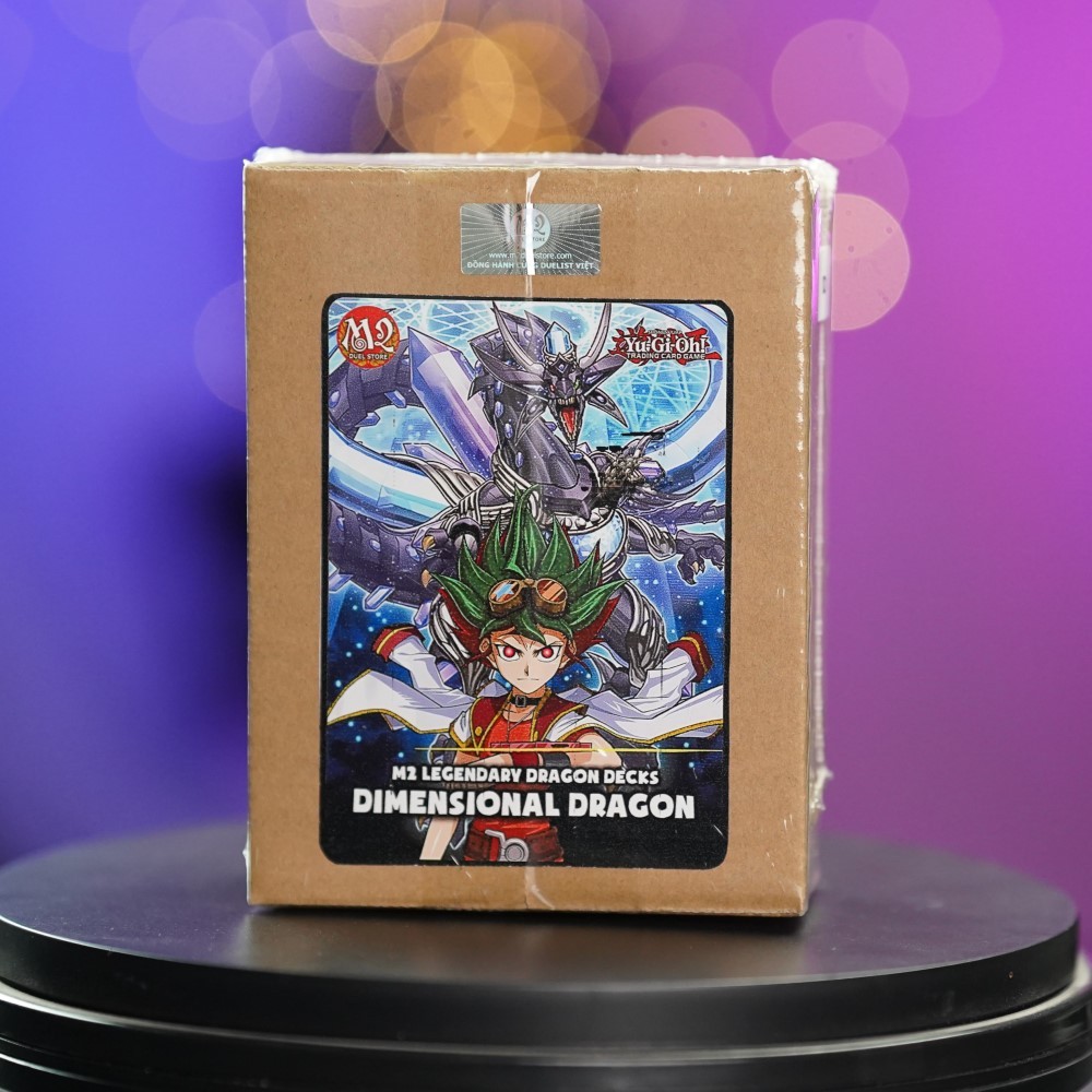 Hộp thẻ bài Yugioh Legendary Dimensional Dragons Deck / Legendary Dragon Decks LEDD C-Chính hãng M2