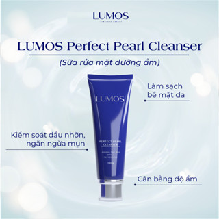  Sữa Rửa Mặt 3 in 1 Tẩy Trang Rửa Mặt Toner Lumos Perfect Pearl Cleanser 120g 