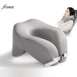 YOWEI Du Lịch Hình Chữ U Nguyên Chất Cổ Xốp Cho Máy Bay Văn Phòng Ngủ Cổ Tử Cung Gối Bay Ngủ Hỗ Trợ VN
