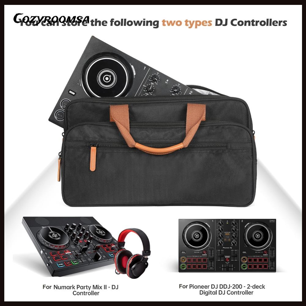 [cozyroomsa.vn] Hộp bảo vệ bàn xoay EVA DJ Túi đựng đồ chống trầy xước Dung tích lớn có tay cầm PU c