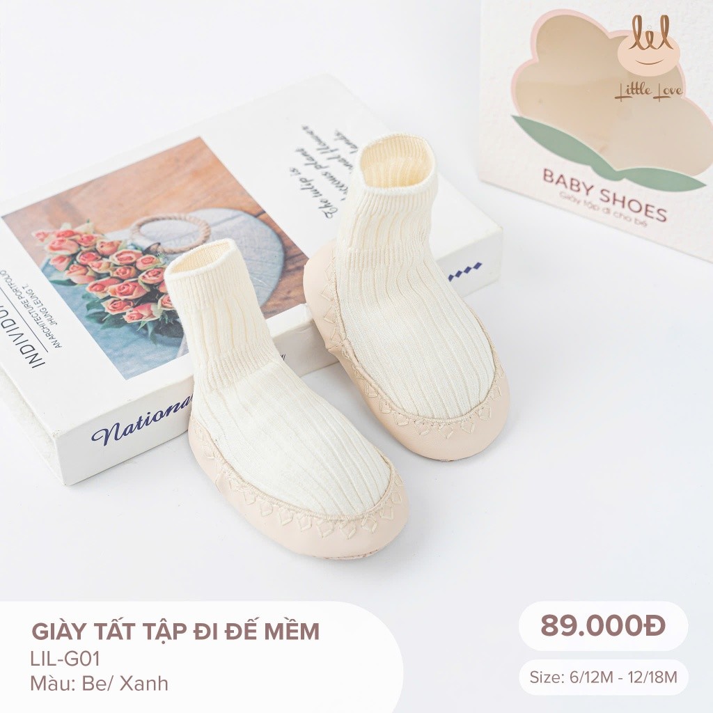 Giày tập đi dành cho bé Lil Little love (G01,G02,G03)