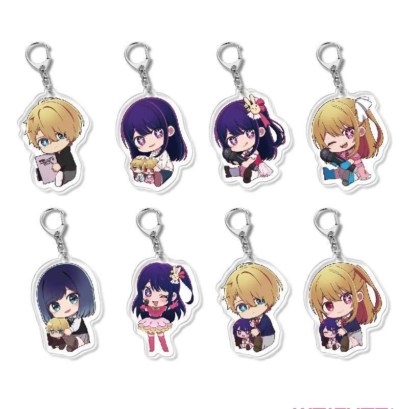 Móc Khóa, standee Hoạt Hình Oshi no Ko Hoshino Kana Arima Akane Aquamarine Tiệm nhỏ Anime