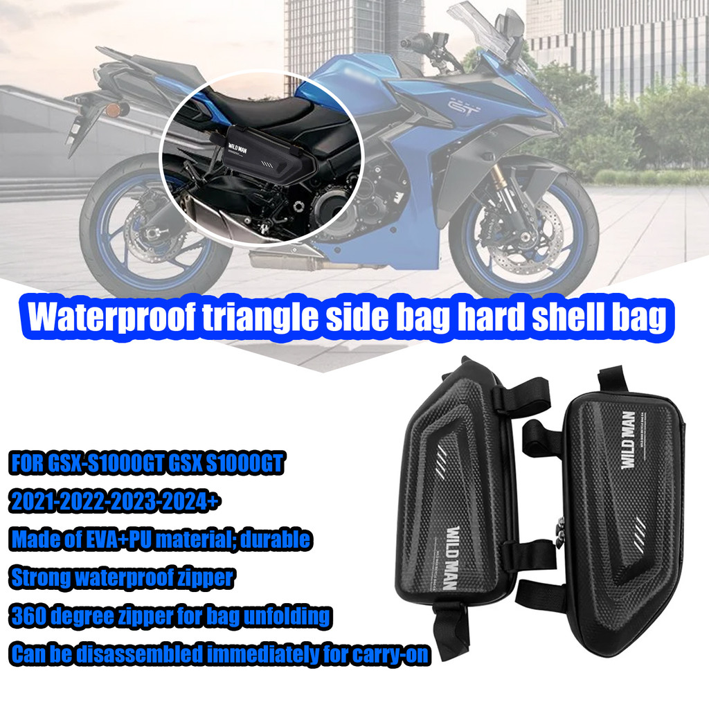 Dành Cho Xe Suzuki GSX-S1000GT GSX S1000GT 2021-2025 Xe Máy Sửa Đổi Bên Túi Chống Thấm Nước Tam Giác