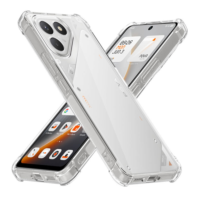 Dành Cho Tecno Pova 7 4G Pova 7 Neo Ốp Lưng Silicon Mềm Vỏ Điện Thoại Cho Tecno Pova 7 Pro Pova7 5G 