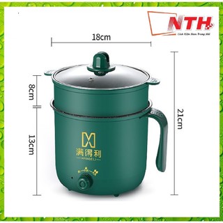 Ca mì 18cm lồng hấp nhựa