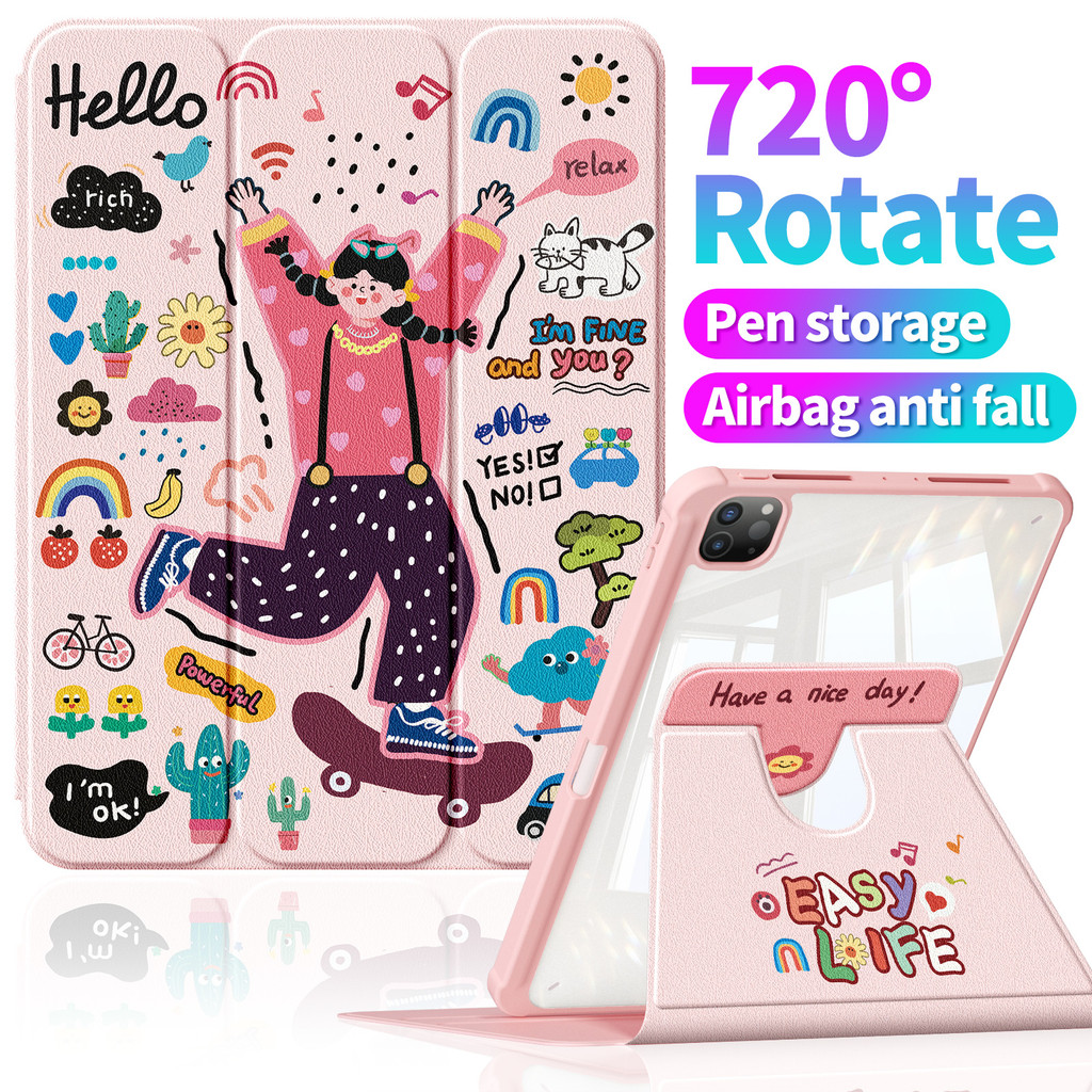 Thích hợp cho vỏ bảo vệ AppleiPad 2025Pro11 Air7 M3 gen11thA16 Most Air5 / 4th10.9 "Gen10th9th8th7th