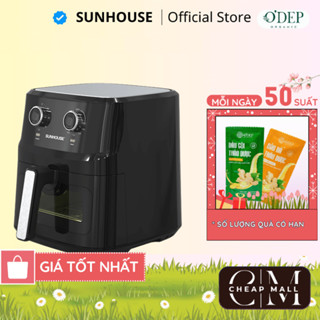 NỒI CHIÊN KHÔNG DẦU 6.5L SUNHOUSE SHD4030 - Hàng chính hãng bảo hành 12 tháng - CHEAP CMO