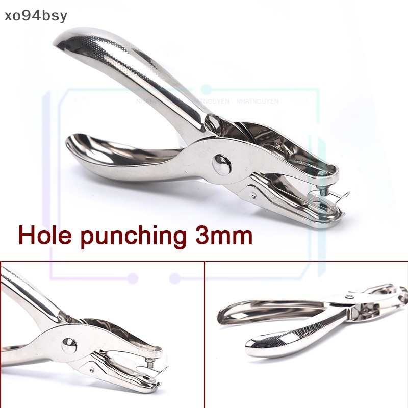 [HCM] Dụng Cụ Bấm Lỗ Giấy 3mm Tiện Dụng
