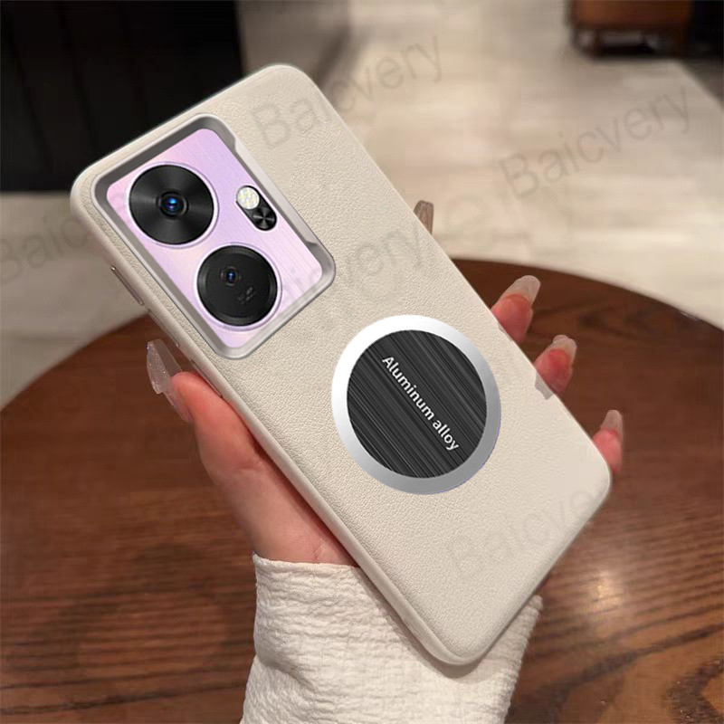 Dành cho itel P55 5G P55 Power P55 Plus + Vỏ điện thoại Vỏ da Vỏ làm mát Tản nhiệt Vỏ từ tính chắc c