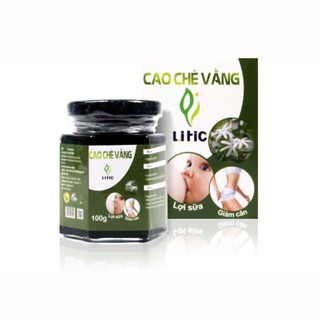  Cao chè vằng lợi sữa giúp eo thon giữ dáng chuẩn chính hãng Litic 100g 