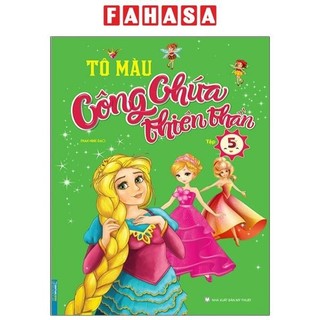 Sách tô màu công chúa thiên thần - tập 5