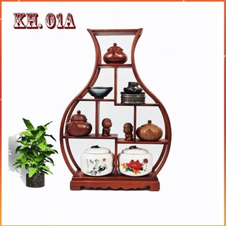 🍀 SALE 🍀 Kệ Trưng Bày Gỗ Hương Lộc Bình