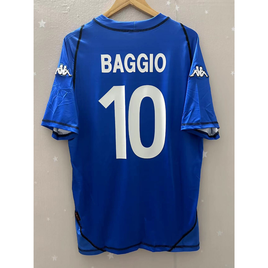 Áo Thun Bóng Đá Sân Khách Cổ Điển Baggio