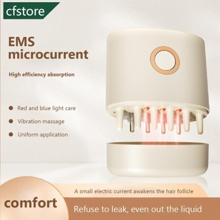 Cfstore Mini Paste Lotion Kim Loại Chăm Sóc Đầu Da Đầu Applicator Hộ Gia Đình Da Đầu Chăm Sóc Chất Lỏng Massage Lược Tăng Trưởng Tóc Nuôi Dưỡng Lược Tóc Di Động A5W7
