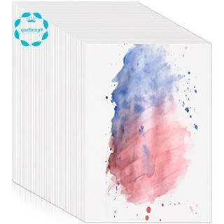 120 Tờ Giấy Màu Nước Số Lượng Lớn 300GSM Giấy Màu Nước Trắng Cho Trẻ Em Người Lớn Nghệ Sĩ Vẽ (5 X 7 Inch)