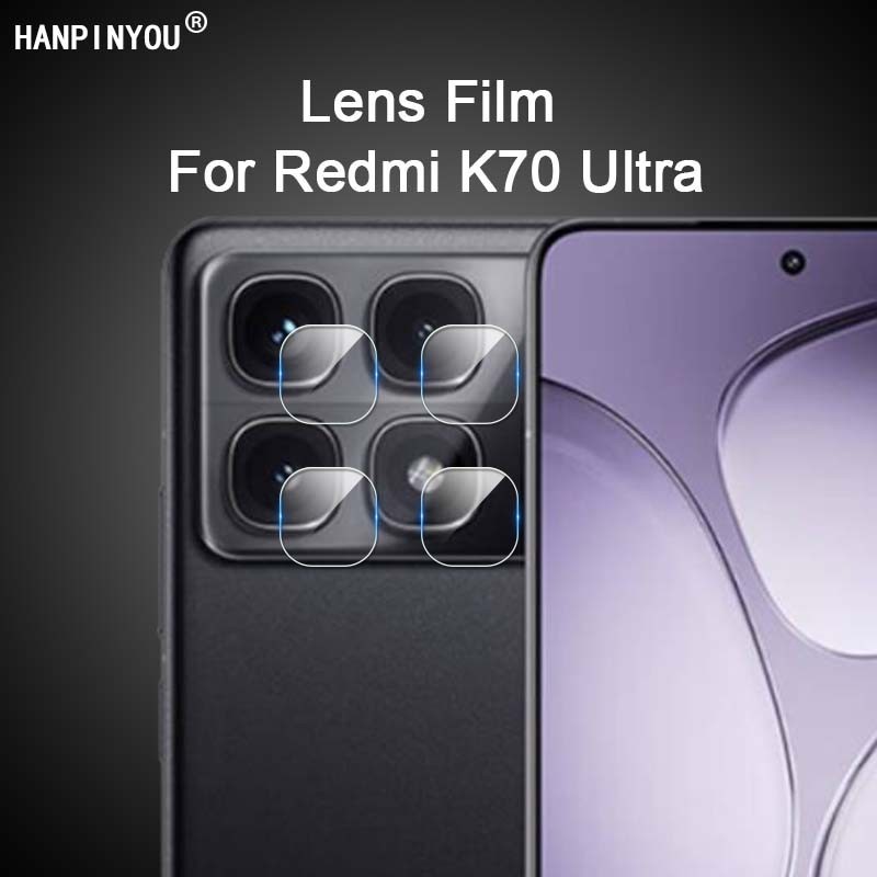 Bảo vệ ống kính cho Xiaomi Redmi K70 Ultra Clear Slim Back Camera Cover Phim mềm - Không phải kính cường lực