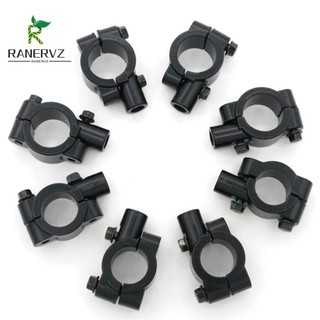 RANERVZ Phụ Kiện Xe Máy Chiếu Hậu Gương Giá Đỡ Bụi Bẩn Hố Xe Đạp Gắn Chân Đế Kẹp Xe Máy Gương Gắn 10 Mm 8 Mm Cho Xe Tay Ga Tay Cầm Xe Máy Thanh Tay Lái Xe Đạp ATV Quad