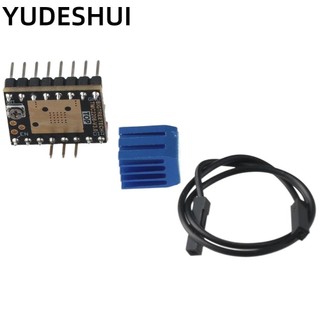 4 Mô-đun điều khiển động cơ bước TMC2208 V3.0, các bộ phận máy in chế độ UART, chất lượng cao với tản nhiệt bạch tuộc V1.1