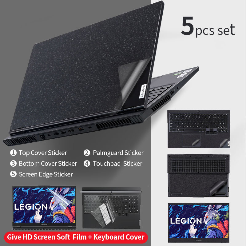Decal Dán Laptop Cho Lenovo 2024 Slim 5 / 7 Skin 2023 Legion Pro 5 / 7 Miếng Dán Cho Y9000P / Y7000P