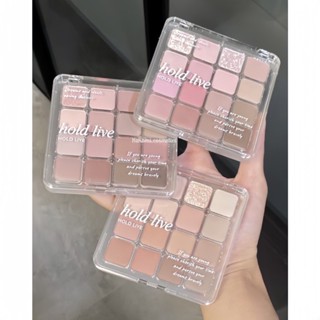 [HOLD LIVE SIÊU HOT] Bảng phấn mắt 16 Ô HOLD LIVE Sunset Magic tone màu hồng lạnh H02 kuromi cosmetic (HL716)