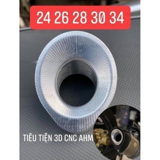 Tiêu pô xéo ahm M3 nhôm nguyên khối cnc 3d _Dochoixemaynhapkhau . DoChoiXeMay