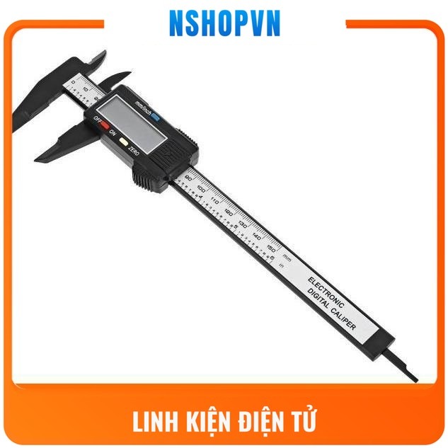 Thước Kẹp Điện Tử 150mm (kèm pin)